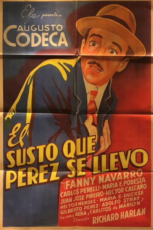 El susto que Pérez se llevó (1940) poster
