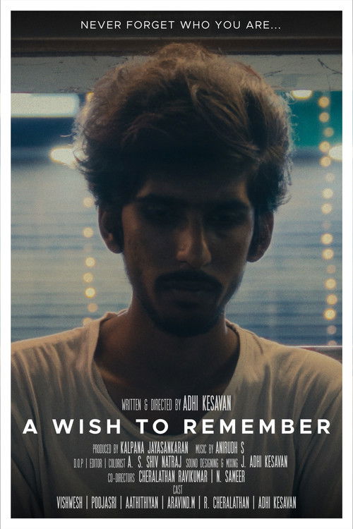A WISH TO REMEMBER (2025) poster