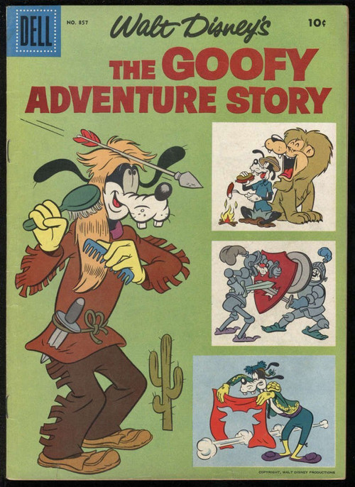 The Goofy Adventure Story (1957) poster