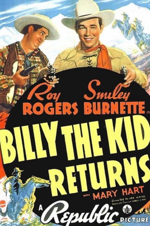 Billy The Kid Returns (1938) poster