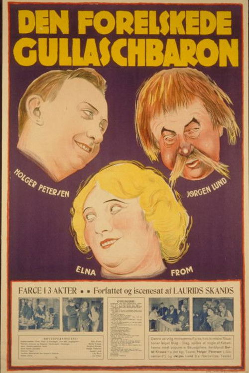 Den forelskede Gullaschbaron (1917) poster