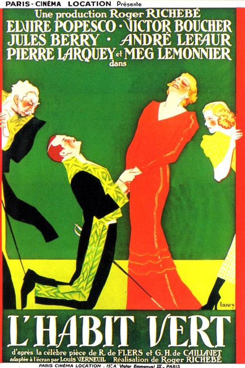 The Green Dress (1937) poster