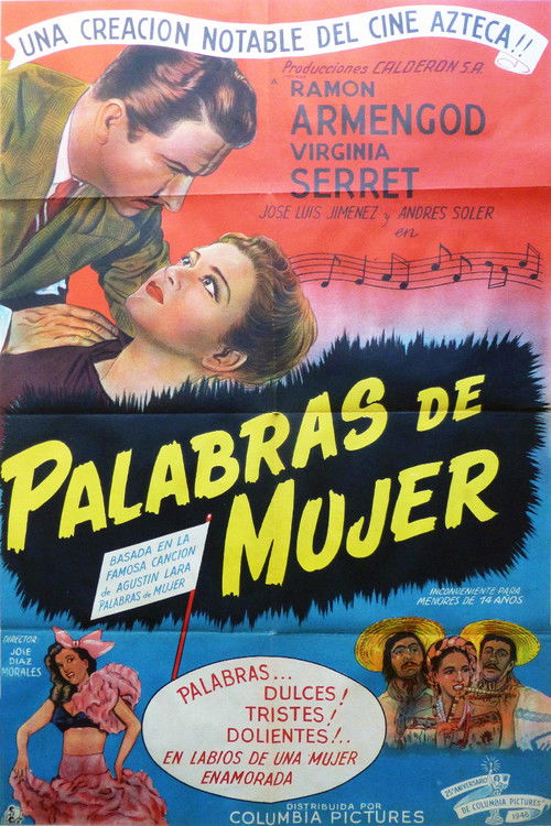 Palabras de mujer (1946) poster