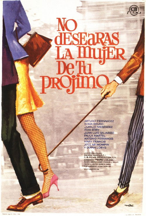 No desearás la mujer de tu prójimo (1968) poster