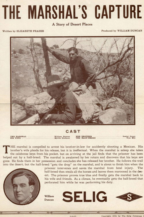 The Marshal's Capture (1913) poster