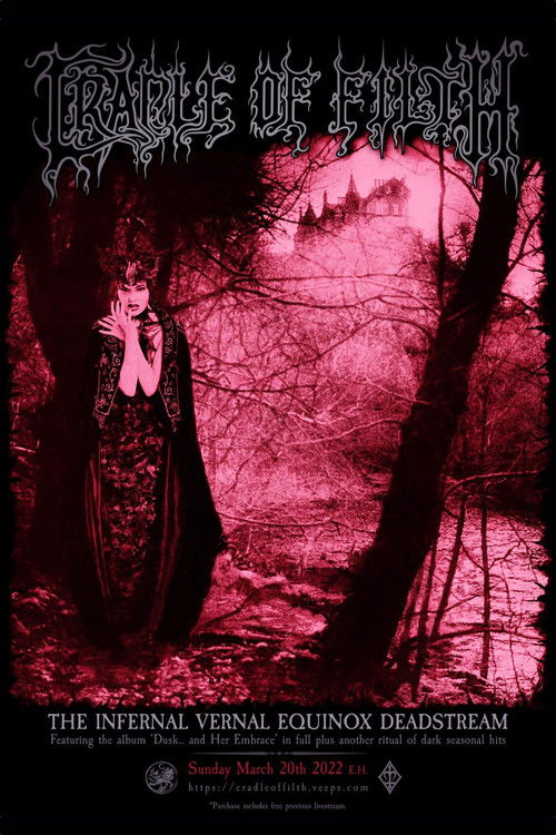 Cradle of Filth - The Infernal Vernal Equinox Deadstream (2022) poster