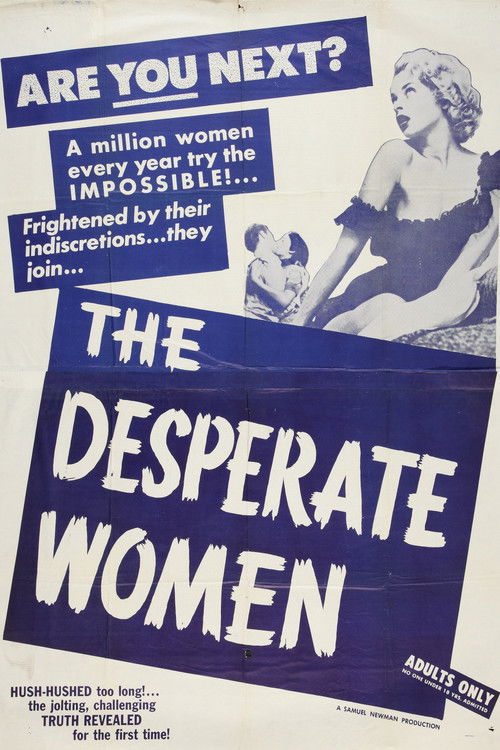 The Desperate Women (1955) poster