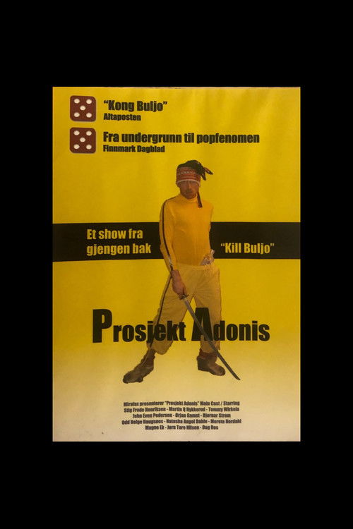 Prosjekt Adonis (2005) poster