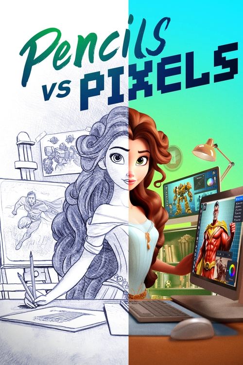 Pencils vs Pixels (2023) poster