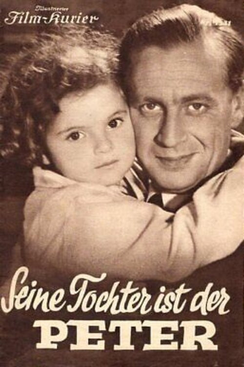 Seine Tochter ist der Peter (1937) poster