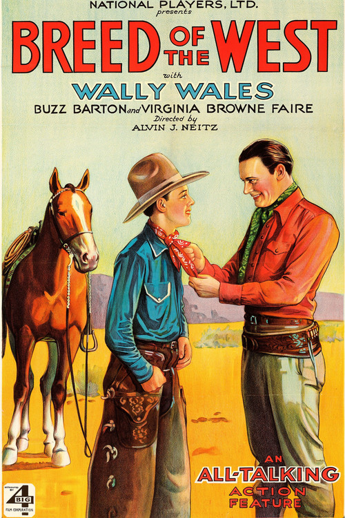 Breed of the West (1930) poster