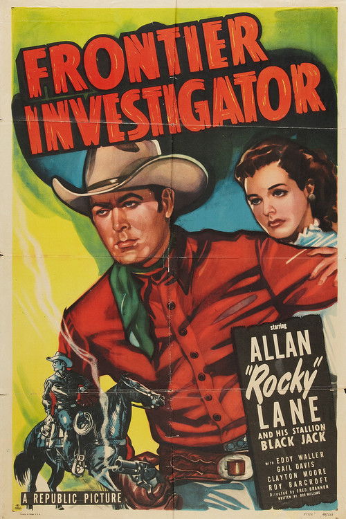 Frontier Investigator (1949) poster