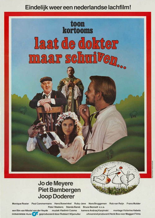 Laat de dokter maar schuiven (1980) poster