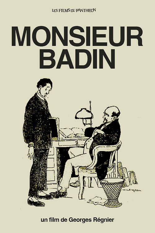 Monsieur Badin (1947) poster