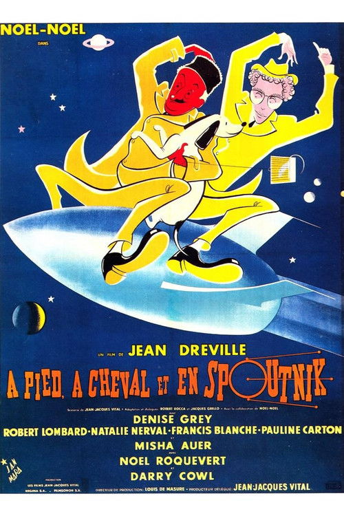 A Dog, A Mouse and a Sputnik (1958) poster