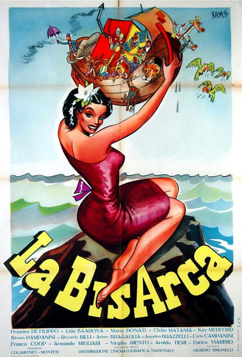 La bisarca (1950) poster