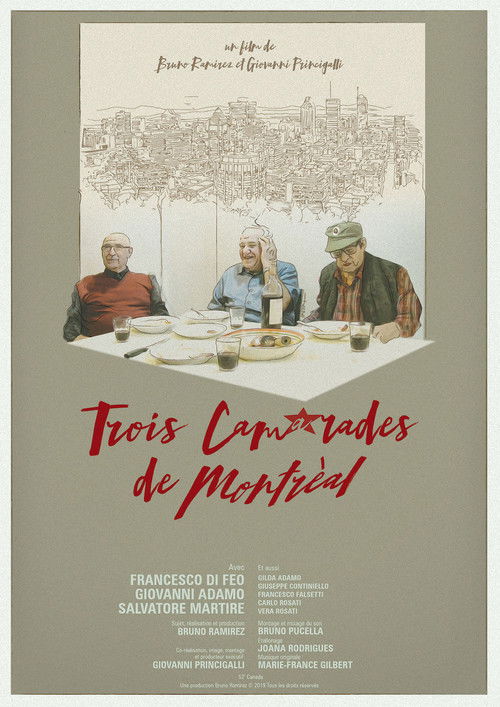 Three Comrades of Montréal (2019) poster