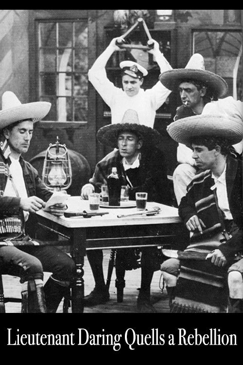 Lieutenant Daring Quells a Rebellion (1912) poster