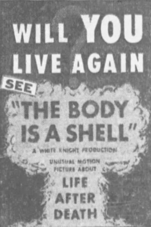 The Body is a Shell (1956) poster