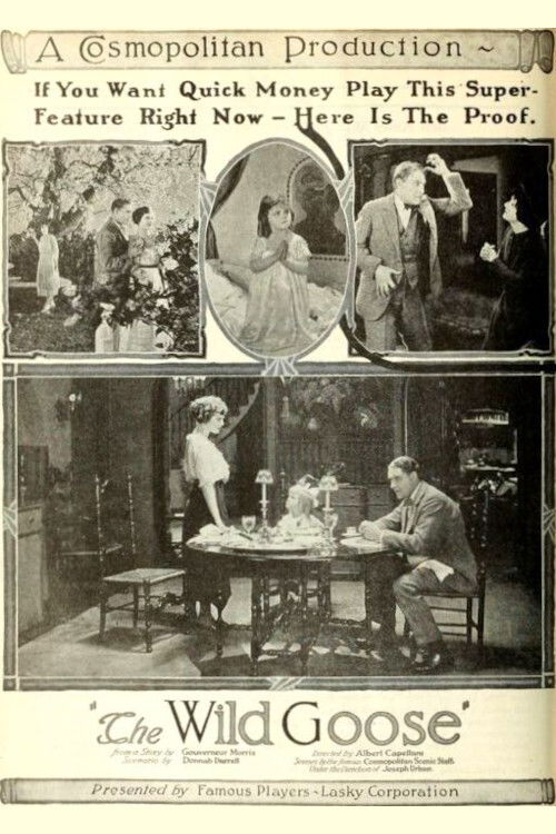 The Wild Goose (1921) poster