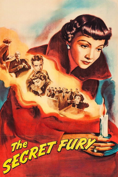 The Secret Fury (1950) poster