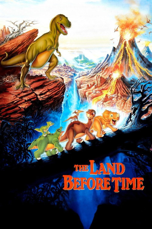 The Land Before Time (1988) poster