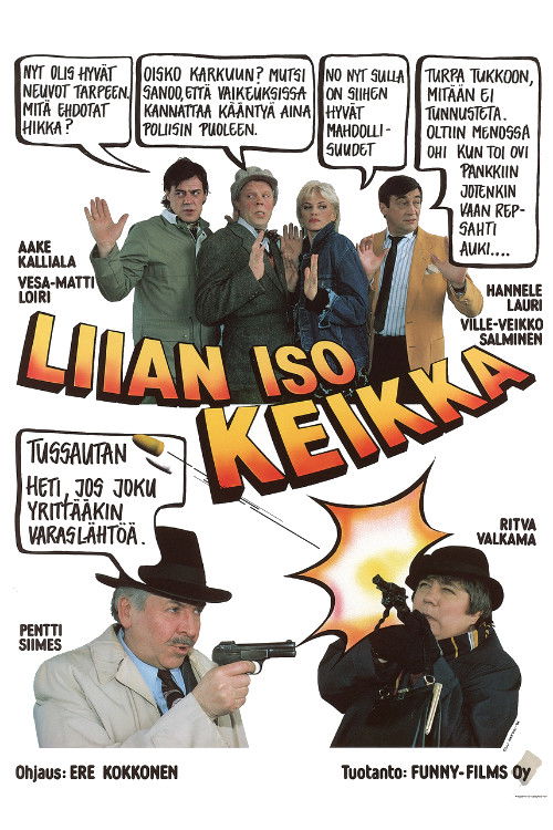 Liian iso keikka (1986) poster