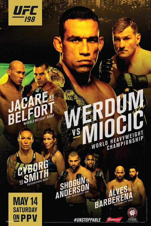 UFC 198: Werdum vs. Miocic (2016) poster