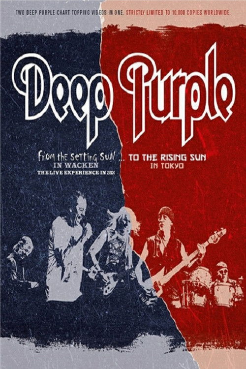 Deep Purple: From The Setting Sun To The Rising Sun Limited Edition (2017) poster