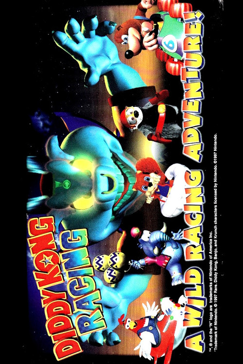 Diddy Kong Racing: A Wild Racing Adventure! (1997) poster
