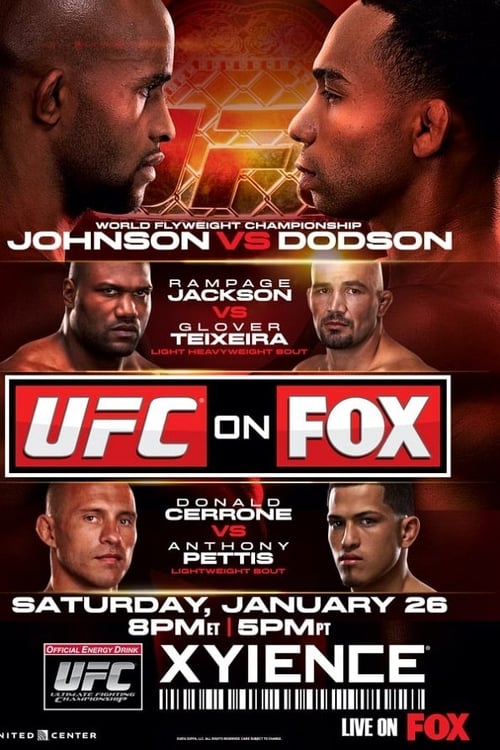 UFC on Fox 6: Johnson vs. Dodson (2013) poster