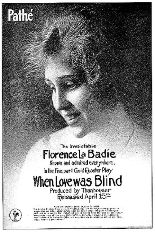 When Love Was Blind (1917) poster
