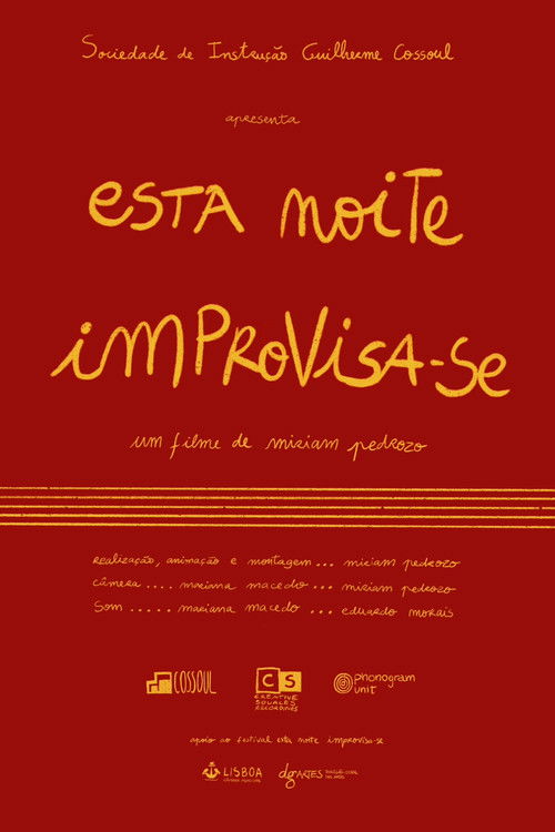 esta noite improvisa-se poster