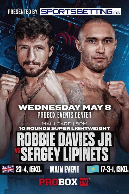 Robbie Davies Jr vs. Sergey Lipinets (2024) poster