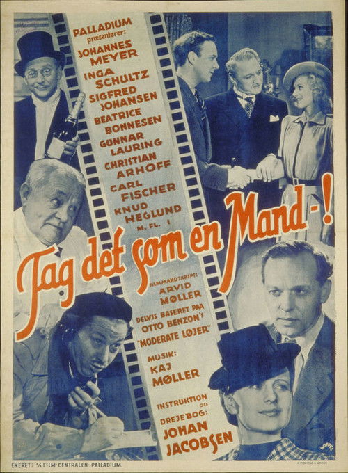 Tag det som en mand (1941) poster