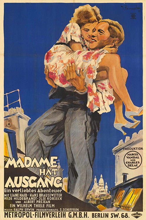 Madame Has an Exit (1931) poster