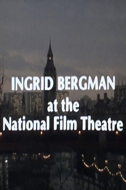 Ingrid Bergman at the National Film Theatre (1981) poster