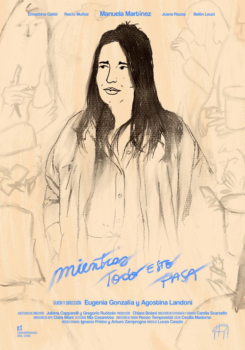 Mientras todo esto pasa (2025) poster