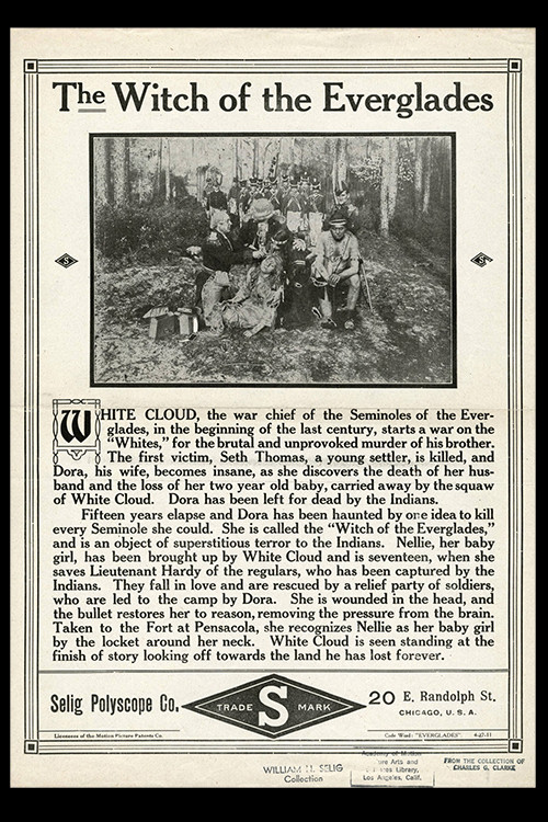 The Witch of the Everglades (1911) poster
