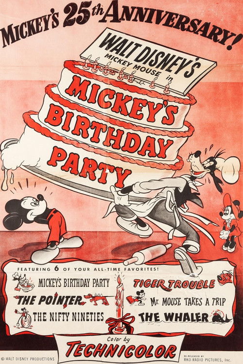 Mickey's Birthday Party (1953) poster