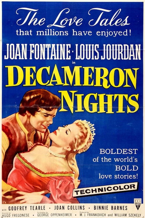Decameron Nights (1953) poster