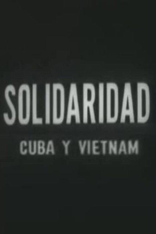 Solidaridad Cuba y Vietnam (1965) poster