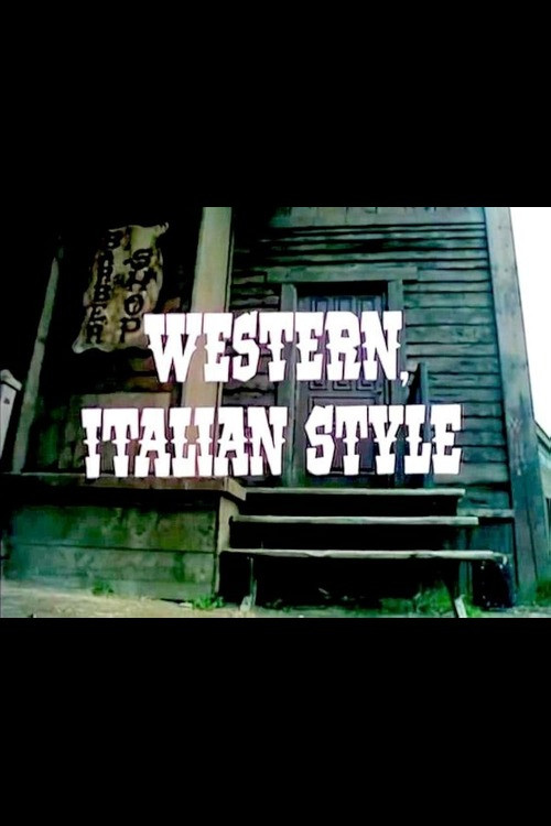 Western, Italian Style (1968) poster