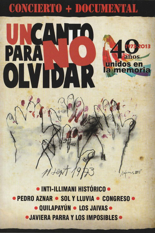 Un Canto Para No Olvidar (2013) poster