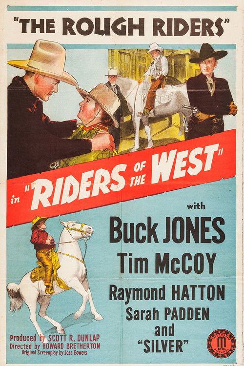 Riders of the West (1942) poster