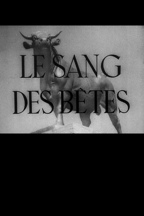 Le sang des bêtes (1949) poster