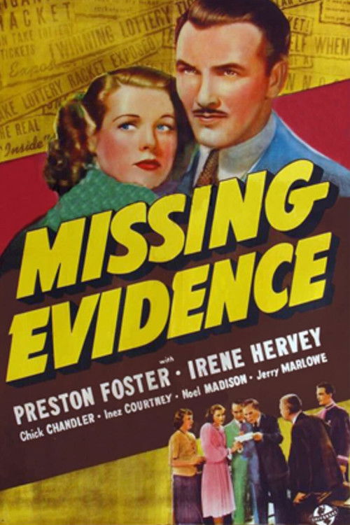 Missing Evidence (1939) poster