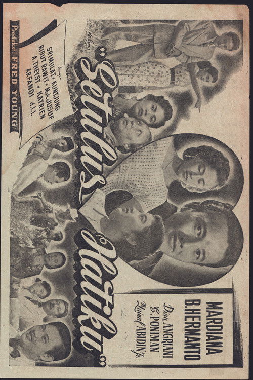 Setulus Hatiku (1955) poster
