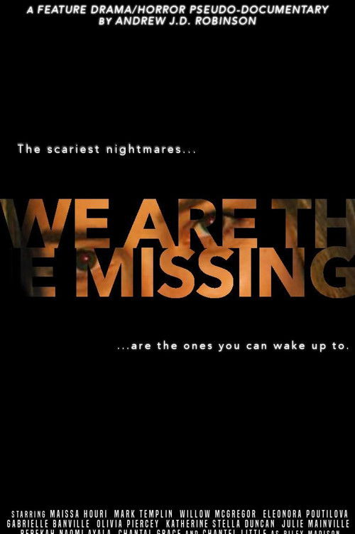 We Are The Missing (2020) poster