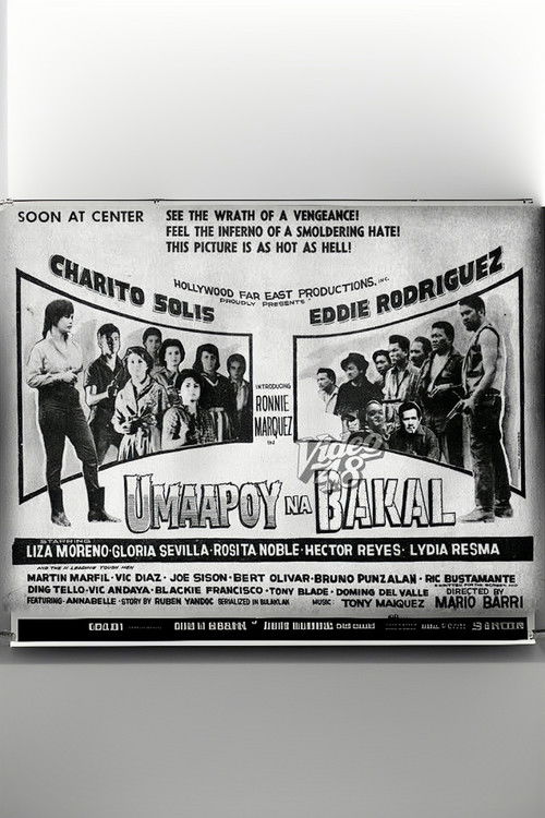 Umaapoy na Bakal (1962) poster